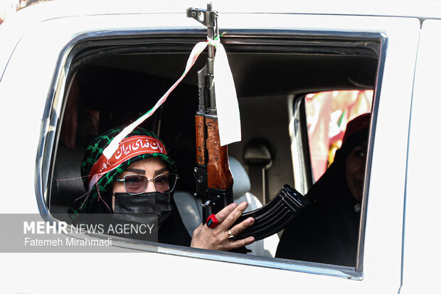 اجتماع بزرگ «دختران جان‌فدای ایران»