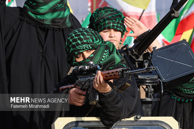 اجتماع بزرگ «دختران جان‌فدای ایران»