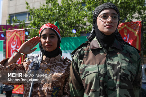 اجتماع بزرگ «دختران جان‌فدای ایران»