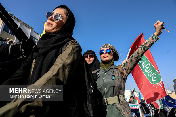 اجتماع بزرگ «دختران جان‌فدای ایران»