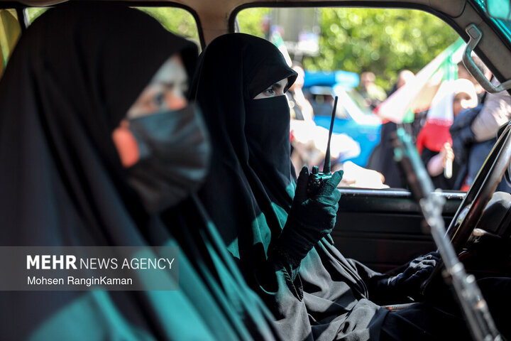 اجتماع بزرگ «دختران جان‌فدای ایران»