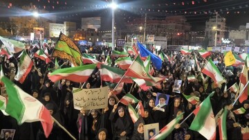 تجمع با شکوه دهدشتی ها در شب چهل و هشتم