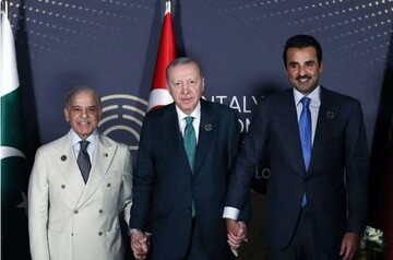 نشست سه‌جانبه رهبران قطر، ترکیه و پاکستان در حاشیه مجمع آنتالیا