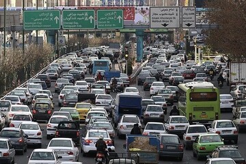 وضعیت ترافیکی و تردد در بزرگراه‌های پایتخت