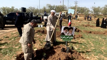 کاشت نهال امید در کهگیلویه و بویراحمد به ۸۵ هزار اصله نهال رسید