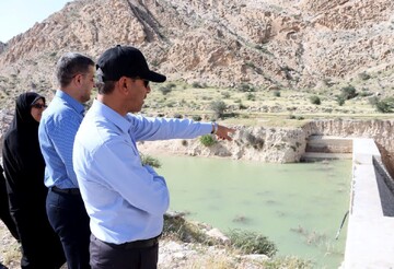 ۱۴۶ سازه آبخیزداری در شهرستان دشتی آبگیری شدند