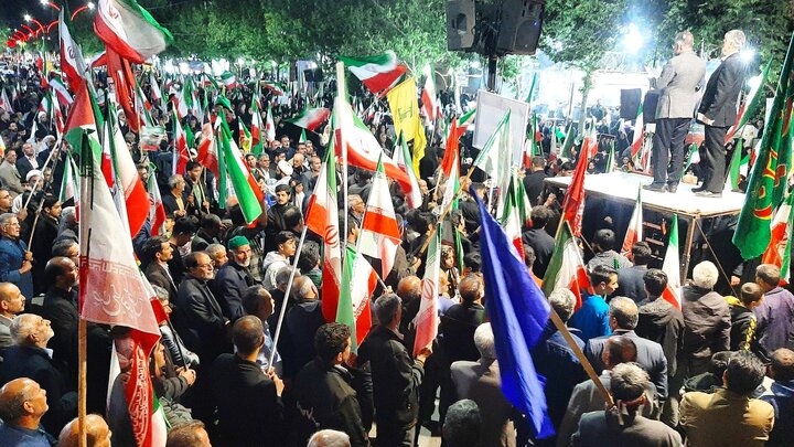 حماسه حضور کاشمری ها در شب چهل و هشتم