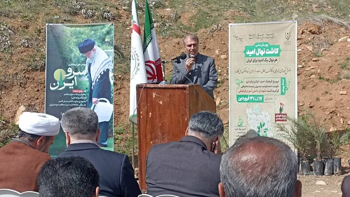 کاشت ۲۵۰۰ نهال در مدارس کردستان؛ آموزش محیط‌زیست از مدرسه آغاز می‌شود