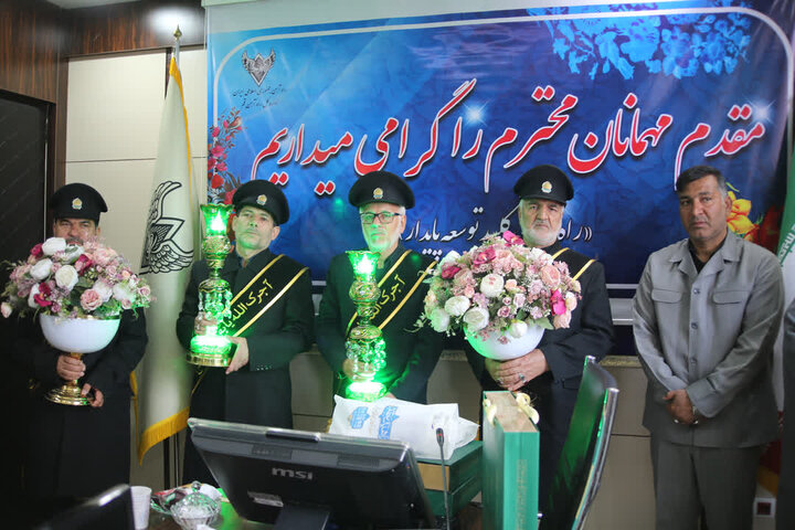 قدردانی خادمین مسجد جمکران از اقدام جهادی کارکنان راه آهن قم
