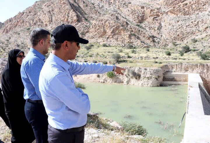 ۱۴۶ سازه آبخیزداری در شهرستان دشتی آبگیری شدند