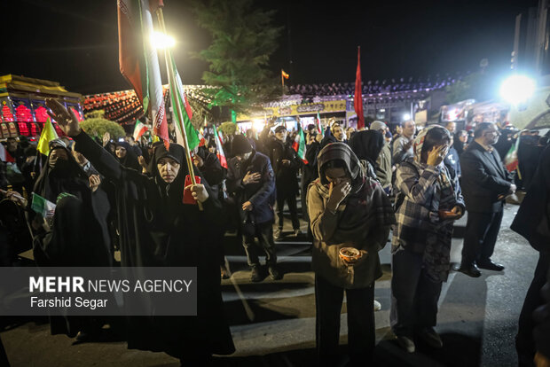 میدان‌داری مردم ساری به عشق ایران