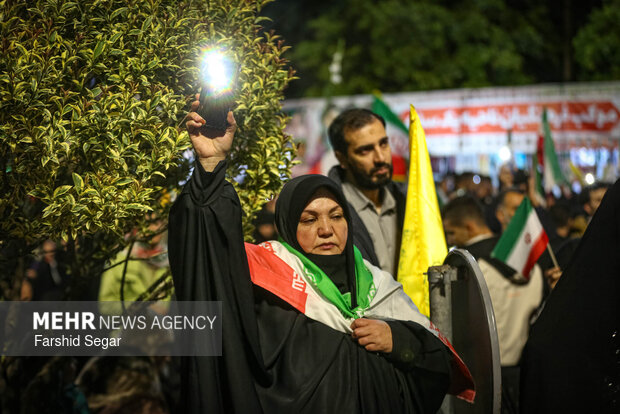 میدان‌داری مردم ساری به عشق ایران