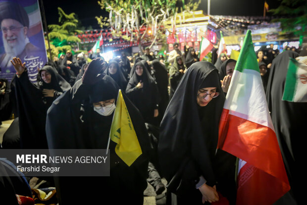 میدان‌داری مردم ساری به عشق ایران