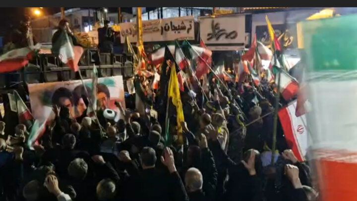 «لبیک یا مهدی» جویباری ها در دفاع از ایران