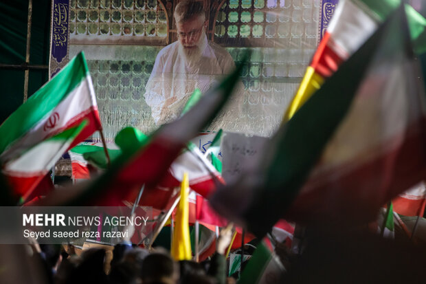 Tehraners denounce US-Israeli aggression against Iran
