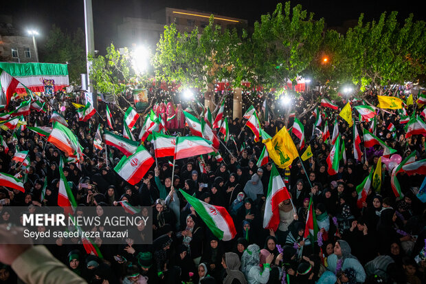 Tehraners denounce US-Israeli aggression against Iran
