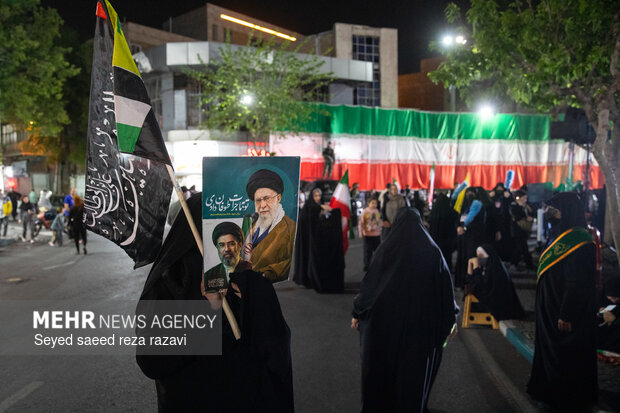 People in Tehran condemns US-Israeli aggression, back Leader
