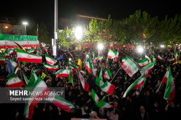 Tehraners denounce US-Israeli aggression against Iran
