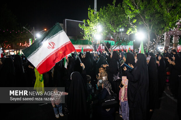 Tehraners denounce US-Israeli aggression against Iran