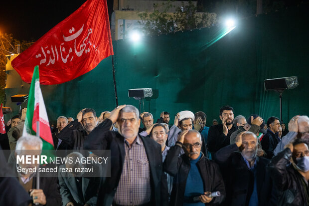 Tehraners denounce US-Israeli aggression against Iran
