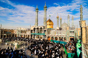 حرم حضرت فاطمه معصومه(س) آماده استقبال از زائران تشییع رهبر شهید