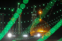 حال و هوای حرم حضرت معصومه(س) در شب میلاد آن حضرت