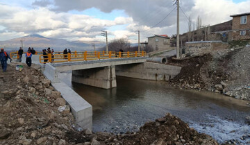 بهره‌برداری پل راهبردی نوی -ژاراژی در ارومیه؛ ارتباط ۱۰ روستا تسهیل شد