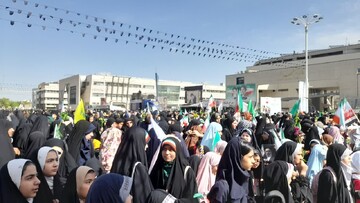 آغاز اجتماع بزرگ دختران در مشهد