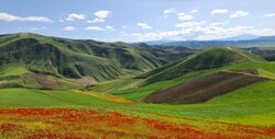 تصاویری زیبا از طبیعت روستایی در خراسان شمالی