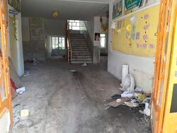 آثار تجاوزات رژیم صهیونیستی در دبستان شهید احمد رحیمی شهر ایلام