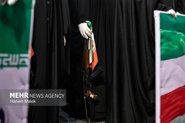 رزمایش دختران جان فدا در گرگان