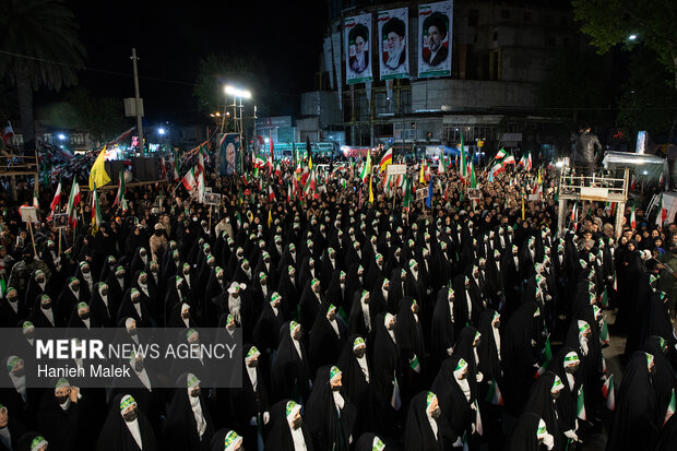 “Girls Devoted to Iran” Rally held in Gorgan
