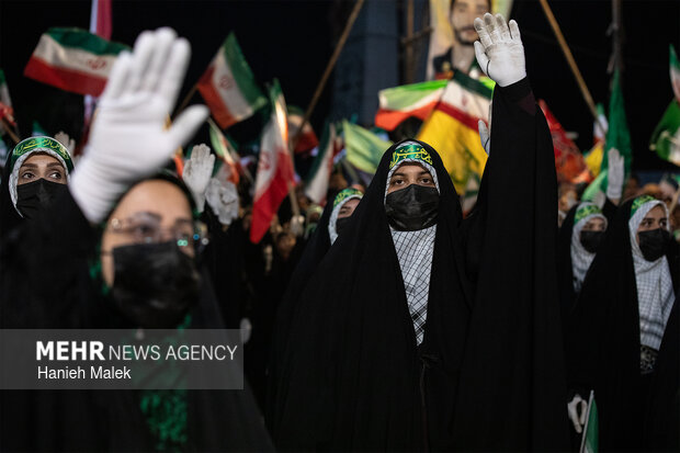 “Girls Devoted to Iran” Rally held in Gorgan

