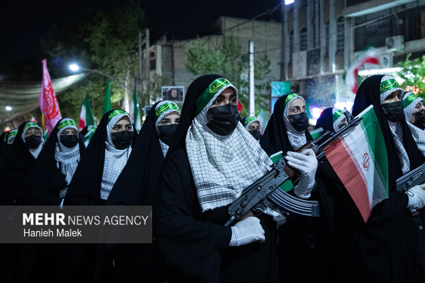 “Girls Devoted to Iran” Rally held in Gorgan
