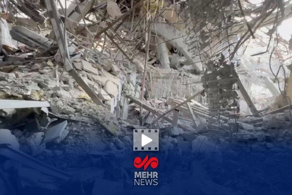 زخم جنگ؛ روایت خبرنگار مهر از خسارت دشمن به ورزشگاه آزادی زخم جنگ؛ روایت خبرنگار مهر از خسارت دشمن به ورزشگاه آزادی
