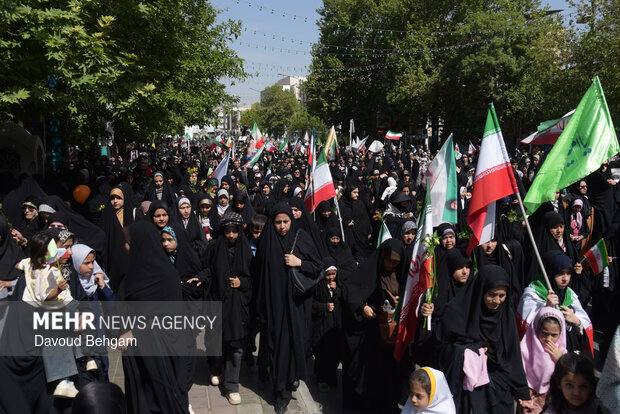 اجتماع دختران خورشید در مشهد