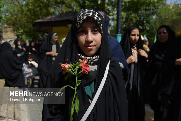 اجتماع دختران خورشید در مشهد