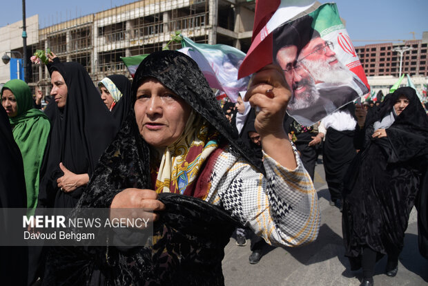 اجتماع دختران خورشید در مشهد
