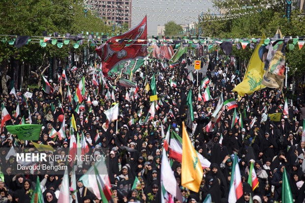 اجتماع دختران خورشید در مشهد