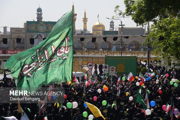 اجتماع دختران خورشید در مشهد