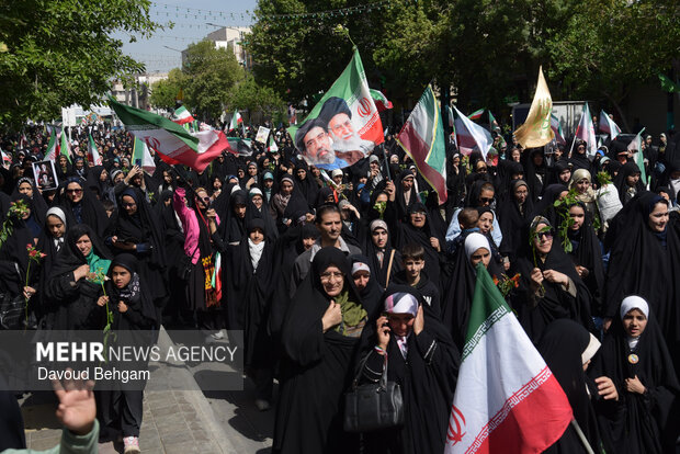 اجتماع دختران خورشید در مشهد