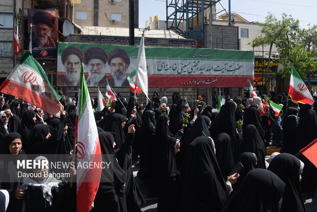 اجتماع دختران خورشید در مشهد