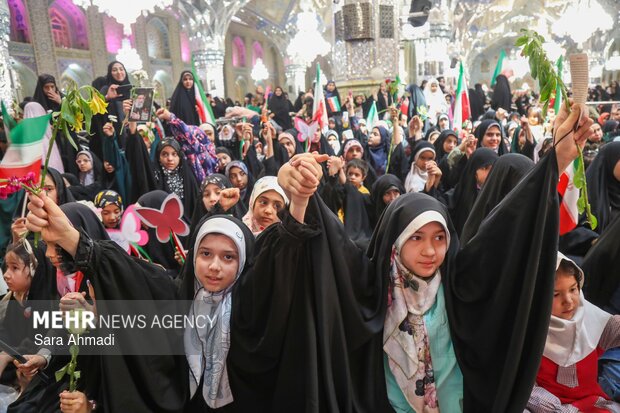 اجتماع دختران شهر مشهدالرضا(ع)