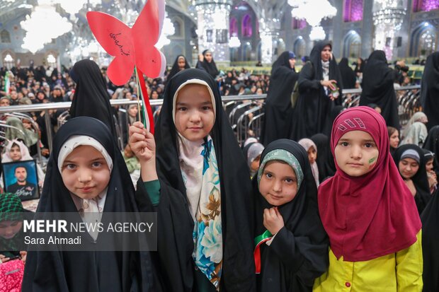 اجتماع دختران شهر مشهدالرضا(ع)