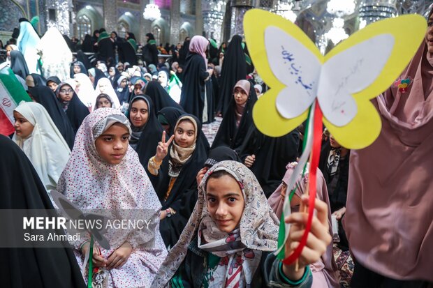 اجتماع دختران شهر مشهدالرضا(ع)