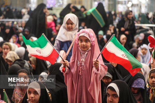 اجتماع دختران شهر مشهدالرضا(ع)