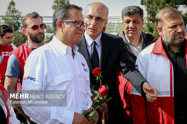 رزمایش امدادگران هلال احمر