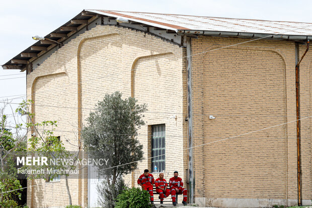 رزمایش امدادگران هلال احمر