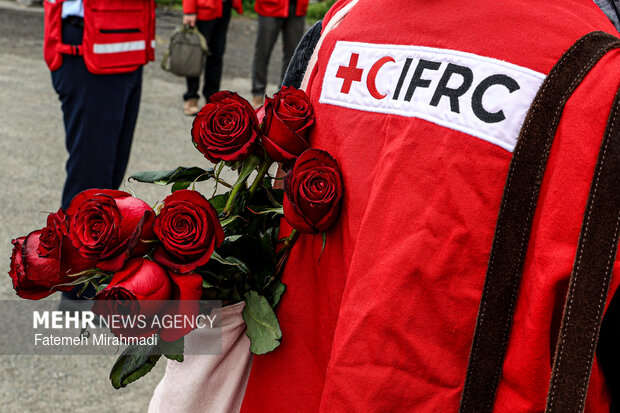 رزمایش امدادگران هلال احمر