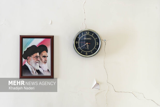 آثار تجاوز آمریکایی-صهیونیستی در مدرسه بهشت آئین اصفهان